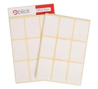 Blick Labels, White, Self Adhesive Stickers Office Pack, Rectangular, 34mm x 50mm, 360 Labels, for Home, Office, Family, School, Letters, Address