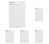 Blick Labels, White, Self Adhesive Stickers, Rectangular, 19mm x 38mm, 70 Labels, for Home, Office, Family, School, Letters, Address (Pack of 5)