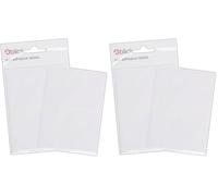 Blick Labels, White, Self Adhesive Stickers, Rectangular, 25mm x 50mm, 42 Labels, for Home, Office, Family, School, Letters, Address (Pack of 2)