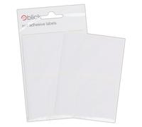 Blick Labels, White, Self Adhesive Stickers, Rectangular, 25mm x 50mm, 42 Labels, for Home, Office, Family, School, Letters, Address