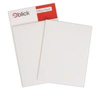 Blick Labels, White, Self Adhesive Stickers Warehouse Pack, Rectangular, 12mm x 18mm, 2000 Labels, for Home, Office, Family, School, Letters, Address