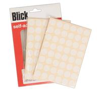 Blick Labels, White, Self Adhesive Stickers Warehouse Pack, Rectangular, 16mm, 1920 Labels, for Home, Office, Family, School, Holiday Calendar Organising, Planner, Rewards Chart, Colour Coding