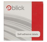 Blick Labels, Yellow, Self Adhesive Stickers Dispenser Pack, Rectangular, 12mm x 18mm, 1792 Labels, for Home, Office, Family, School, Letters, Address