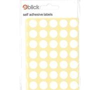 Blick Round - 13mm White - Labels - 245pk