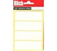 Blick RS00355 25mm x 75mm Label Bag - White