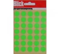Blick RS00415 13mm Fluo Label Bag - Green