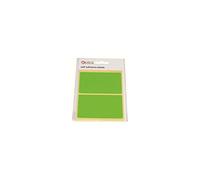 Blick RS01065 50mm x 80mm Fluo Label Bag - Green