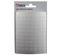 Blick Labels, White, Self Adhesive Stickers, Coloured Dot, Circles, 8mm, 490 Labels, for Home, Office, Family, School, Holiday Calendar Organising, Planner, Rewards Chart, Colour Coding