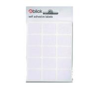 Blick White Labels 19x25mm (2100 Pack) RS001652