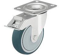 Blickle LE-PTH 100K-FI Pressed Steel Locking Swivel Castor Ø 100mm