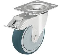 Blickle LE-PTH 125K-FI Pressed Steel Locking Swivel Castor Ø 125mm
