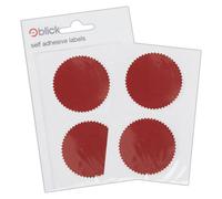 Blickle Blick 50mm Diameter Company Seal (Pack Of 8, Total Of 16 Units)
