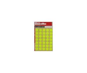 Blickle Blick Rs00475 13mm Fluo Label Bag - Yellow