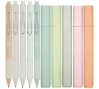 BLIEVE - Aesthetic Highlighters and Gel Pens With Soft Pastel Ink And Tip, No Bleed Dry Fast Easy to Hold, for Bible Journaling Planner Notes School Office Supplies, 10 Pack