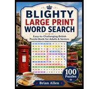 Blighty Large Print Word Search: Easy-to-Challenging British Puzzle Book for Adults & Seniors
