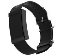 BlikWyt Silicone Sport Band for Amazfit Helio, Full-Cover Overlay Case Design with Double Security Lock, Waterproof Adjustable Replacement Strap for Workout & Running (Black)