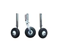 BliliDIY Aluminum Alloy Shock Absorber Retractable Landing Gear Set For Rc Airplane