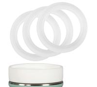 blimbini Adapter Seals for Adapter No. 4 & 5 (fits NUK Nature Sense & Perfect Match) | 3 Pack Replacement Sealing Rings | 100% Leak-proof & BPA Free Sealing Rings 2.0