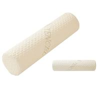 BlinBlin Cervical Neck Roll Memory Foam Pillow Round(17.7 x 4.4inch) | Cervical Pillow&Removable Cover Relieve Neck Pain, Multi-point support suitable for sleeping, office chairs, and travel.