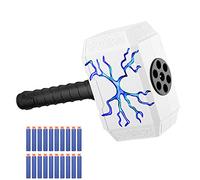 BlinBlin Children Thor Hammer Toys, Thor Hammer toy, Hammer Toy Thor Launcher with 20 Balls, Indoor and Outdoor Shooting Game, Children's role -playing Toys