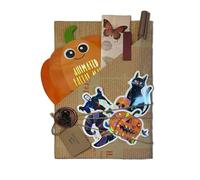 Blind Book Date,Halloween Witch Blind Date with a Book, Ghostly Blind Date Book Box Gift Set for Halloween,Card Reading Party (Type A)