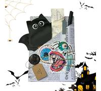 Blind Book Date - Halloween Witch Blinds Dates with A Books | Creative Design Bookmark | Party Favors Card Stocking Stuffers for Library Reading Reader Teacher Appreciation - 18x10cm/7.09x3.94 Inches
