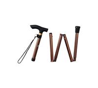 Blind Cane, Folding Cane Foldable Walking Cane for Men, Women Adjustable(F)