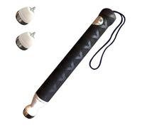 Blind Cane, Telescopic Blind Cane Titanium Alloy Adjustable 22-125cm With Storage Bag or Swivel Tips Pack of 1(B)