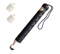 Blind Cane, Telescopic Blind Cane Titanium Alloy Adjustable 22-125cm With Storage Bag or Swivel Tips Pack of 1(C)