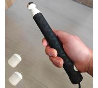 Blind Cane, Telescopic Blind Cane Titanium Alloy Adjustable 22 to 125 cm Walking Stick with Reflective Strip Package A B C(C)