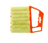 Blind Cleaner 2 Pcs Venetian Blind Cleaner, Window Blind Duster Brush Cleaner Tool Washable Window Shutter Cleaner Tool for Venetian Blinds Air Conditioner and Car AC Vent (Red)