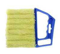 Blind Cleaner 2 Pcs Venetian Blind Cleaner, Window Blind Duster Brush Cleaner Tool Washable Window Shutter Cleaner Tool for Venetian Blinds Air Conditioner and Car AC Vent (Blue)