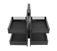 Blind Corner Cabinet Pull OutKitchen Cabinet Pull Out Sto Rack 2 Tier Corner Optimizer Hidden SlideOut Shelves for Kitchen Bottom Mount Left & Right Open Catible(700)