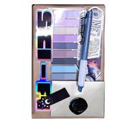 Blind Date with a Book - Bookish Gifts, Mystery Books Surprise Box with Premium Tea, Gel Pen, Stickers & Bookmark, Literary Accessories Gift Ideas for Books Lovers, Readers & Bookworms (#C)