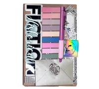 Blind Date with a Book - Bookish Gifts, Mystery Books Surprise Box with Premium Tea, Gel Pen, Stickers & Bookmark, Literary Accessories Gift Ideas for Books Lovers, Readers & Bookworms (#E)