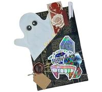 Blind Date with a Book Mystery Witch Bat Date with a Book Spooky Ghost Themed Halloween Decorations for Booklovers