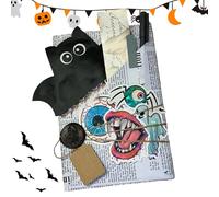 Blind Date with a Book Mystery Witch Bat Date with a Book Spooky Ghost Themed Halloween Decorations for Booklovers