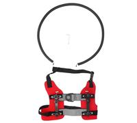 Blind Dog Anti Collision Ring, Adjustable Blind Dog Harness Guiding Device, Sturdy Aluminum Strip with Foam Padding, Easy Fixation Bumper Guard for Visually Impaired Pets, Safe and (M)