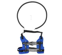 Blind Dog Anti Collision Ring Harness, Adjustable Blind Dog Bumper Guard, Sturdy Aluminum Strip with SBR Foam Material, Easy Fixation Guiding Device for Visually Impaired Pets, Saf (S)
