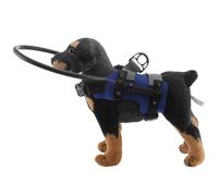 Blind Dog Bumper Halo,Comfortable Training Adjustable Lightweight Bumper | Anti-Collision Rings Protective Device, Confidence Building Harness Guiding Device for Help Build Confidence