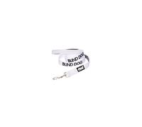 BLIND DOG (Dog Has Limited/No Sight) White Colour Coded 60cm 1.2m 1.8m Luxury Neoprene Padded Handle Dog Leads PREVENTS Accidents By Warning Others Of
