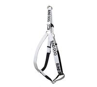 BLIND DOG (Dog Has Limited/No Sight) White Colour Coded Non Pull L-XL Dog Harness PREVENTS Accidents By Warning Others Of Your Dog In Advance