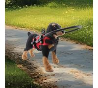 Blind Dog Halo - Protective Bumper Ring Collar, Visually Impaired Pet Safety Device, Adjustable Vision Loss Aid | Outdoor Walking Confidence Building Collision Prevention Mobility Support