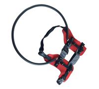 Blind Dog Protective Harness - Blind Cat Collar Harness with Reflective Strips, Navigation Guide Ring for Pets - Indoor Outdoor Travel Training