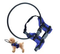 Blind Dog Ring - Blind Cat Harness with Reflective Strips - Pet Anti Collision Ring | for Indoor Outdoor Walking Hiking Travel