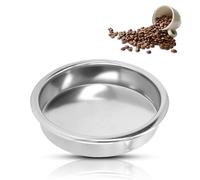 Blind Filter, 58mm / 2.3in Stainless Steel Coffee Machine Backflush Insert Blind Filter Portafilter Holder Replacement for Home Cafe Bar Restaurant