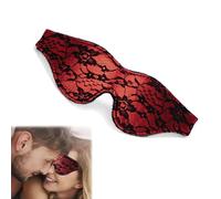 Blind Folds for Sleeping, for Valentine's Day Gift, Sleep Blindfold for Adults Play for Home Travel Office Use for Role Play Travel (Red)