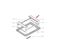 Blind for Heki 1 rooflight inner frame - grey - DOMETIC - 4460000285