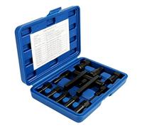 Blind Hole Bearing Extractor - Heavy Duty Non-Slip Grip Precise Fit Puller Tool, Motorcycle Inner Bearing Remover Set | Mechanics Enthusiasts Professionals Home Garage Dirt Bike ATV