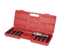 Blind Hole Bearing Puller Efficient Slide Hammer Pilot Kit for Internal Extraction and Removal, 9pcs Set for Automotive Repair Workshop
